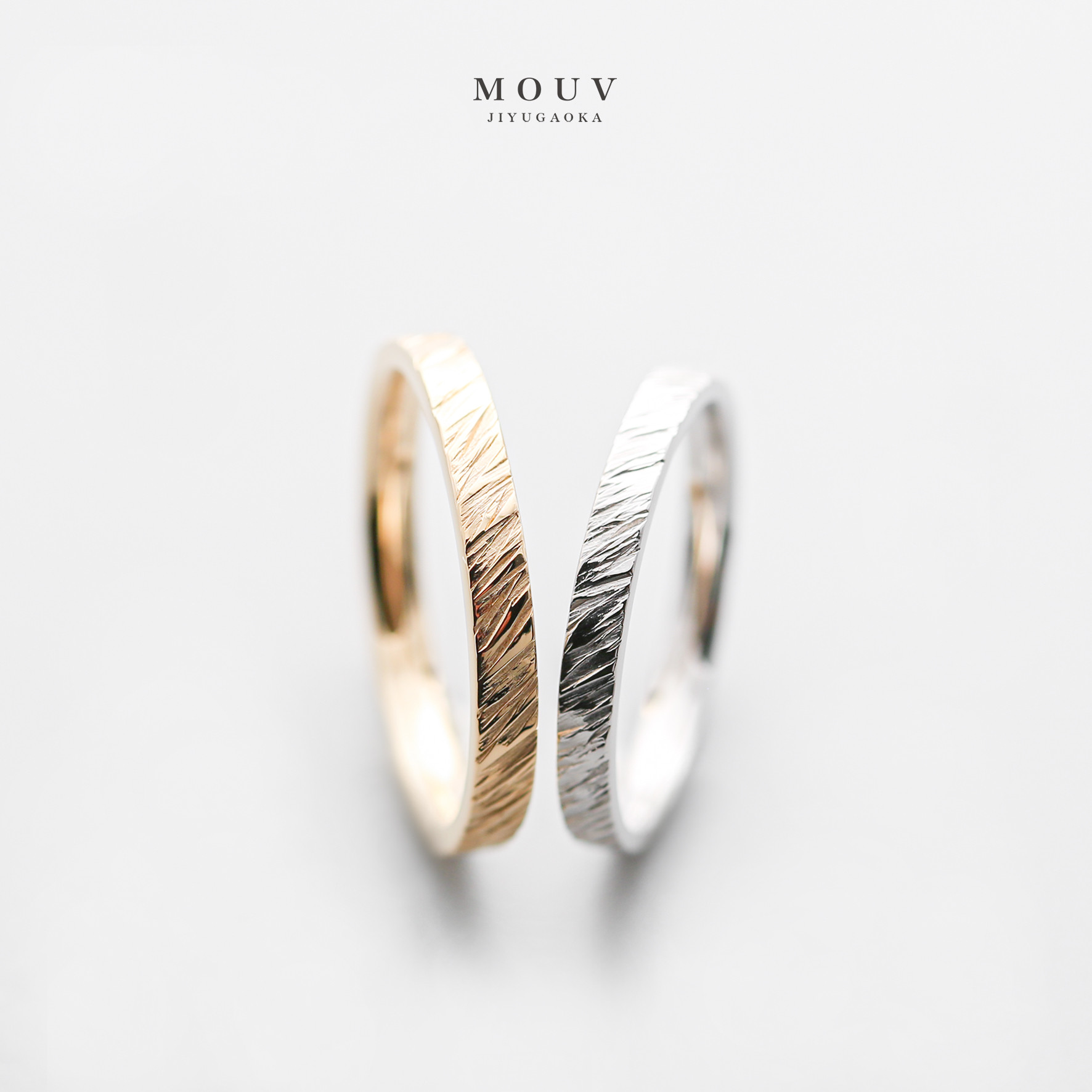 斜めテクスチャー　[結婚指輪][ペアリング][単品購入可] 《送料無料》