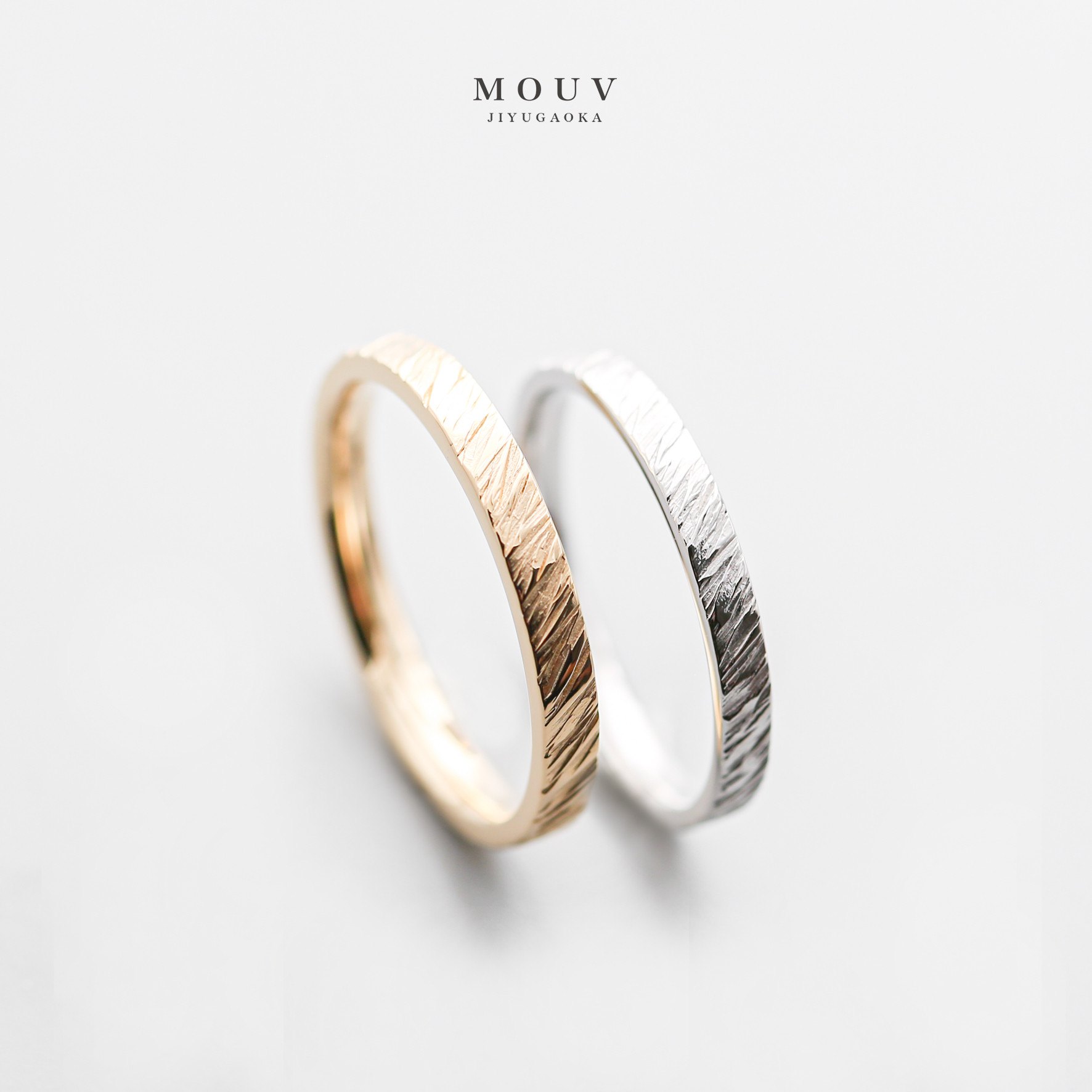 斜めテクスチャー　[結婚指輪][ペアリング][単品購入可] 《送料無料》