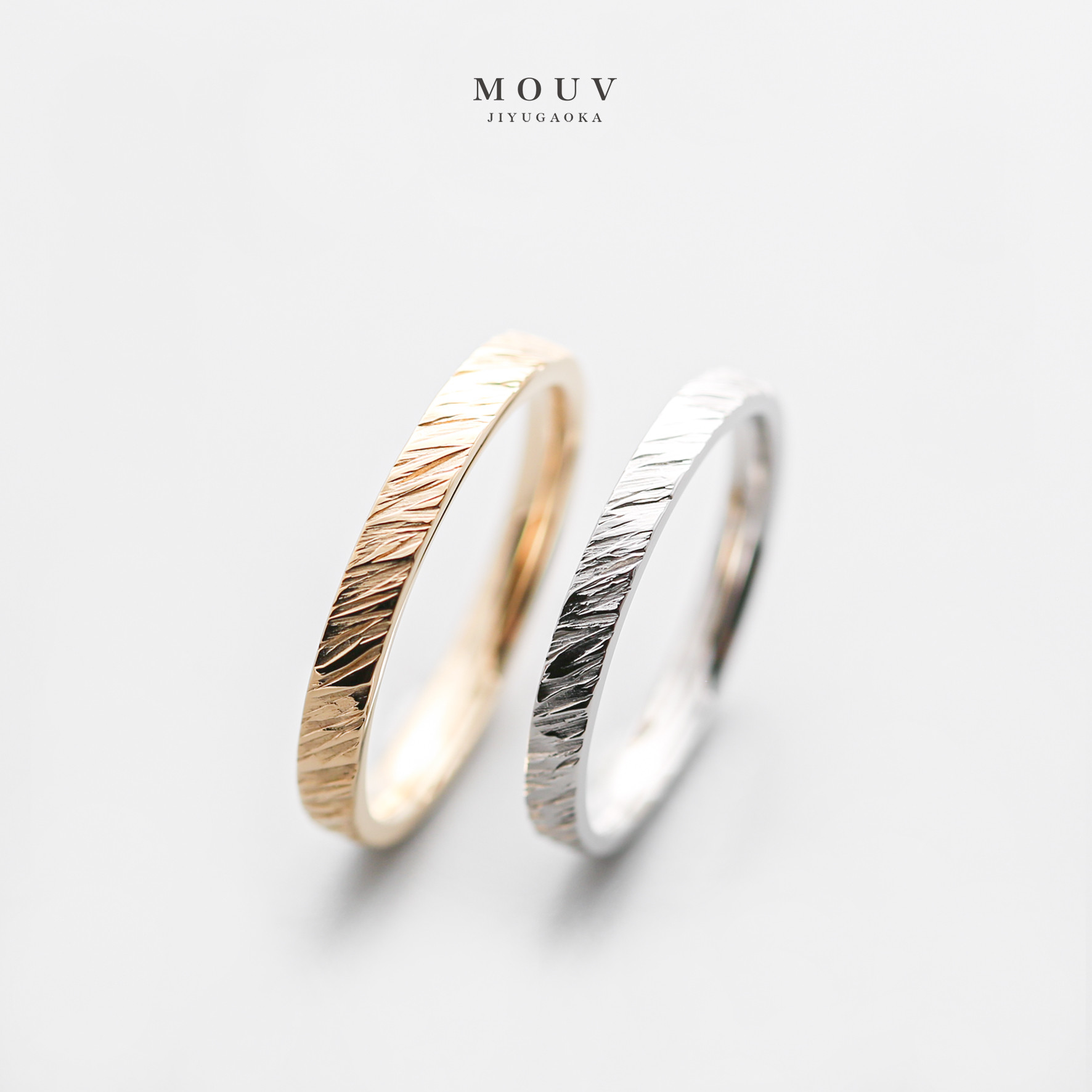 斜めテクスチャー　[結婚指輪][ペアリング][単品購入可] 《送料無料》