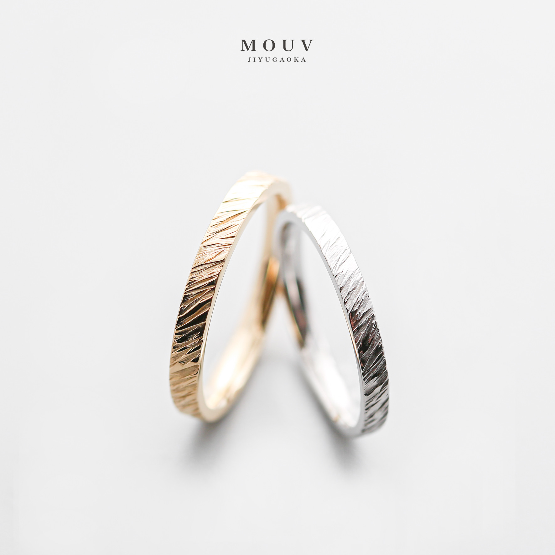 斜めテクスチャー　[結婚指輪][ペアリング][単品購入可] 《送料無料》