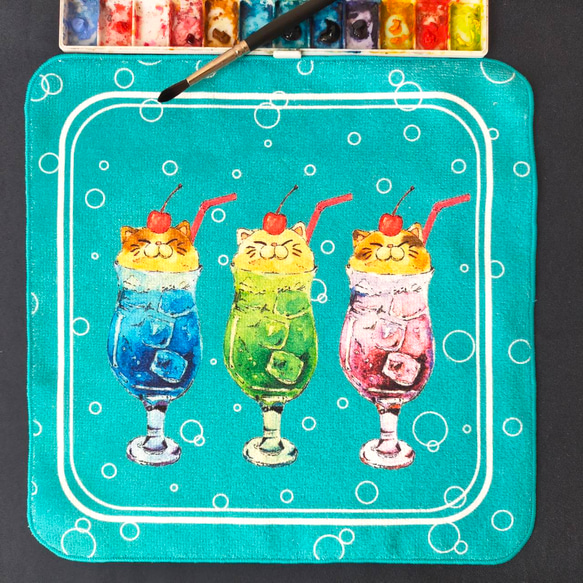 今治タオル SODA 水玉 ストライプ ボーダー 選べる3枚セット 約