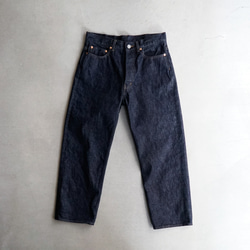 13.5oz.セルヴィッチデニム/ワイドストレート/素材、縫製（岡山県児島）/one wash 12枚目の画像