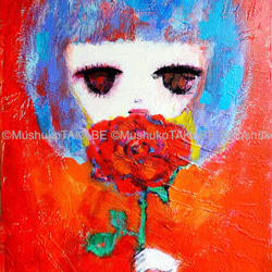 [this rose] #アート #絵 #原画 #バラ 1枚目の画像