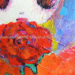 [this rose] #アート #絵 #原画 #バラ 3枚目の画像