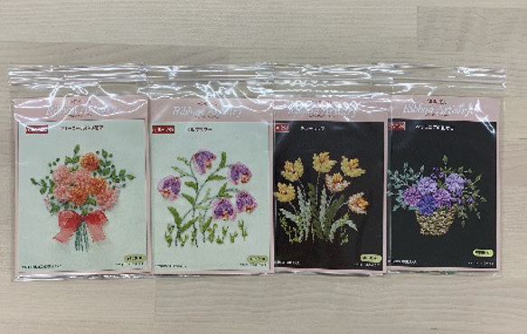 MOKUBA 木馬 リボン刺繍キット リボンアーティストリ― NO.mra283 MOKUBA 木馬 リボン刺繍キット リボンアーティストリ― NO.mra283