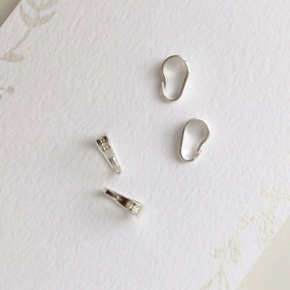 2個～ シンプル バチカン M 7.3  SV925 4枚目の画像