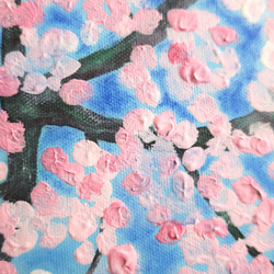 原画「仲良しさくらねこのいる桜咲く丘」 F10号  #絵画 #ねこ #原画 #猫の絵 #イラスト #アート #さくらねこ 13枚目の画像