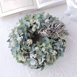 紫陽花リース 楽天市場】リース 完成品【色が選べるリース】あじさい 紫陽花