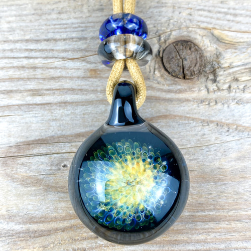 Fume Dot Glass Implosion ボロシリケイトガラスペンダント