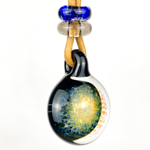 Fume Dot Glass Implosion ボロシリケイトガラスペンダント