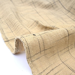 【アウトレット特価品】AKFK66（GS218）インド カディ イカット(Ikat) 絣織 手織り生地 4枚目の画像