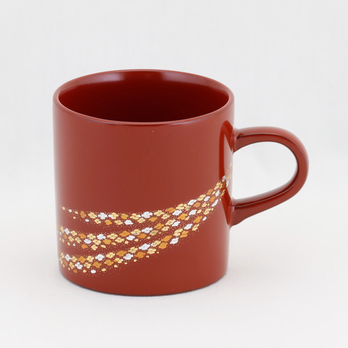 伝統工芸輪島塗 ペア珈琲カップ 小華沈金 1100-1 ティーカップ 伝統