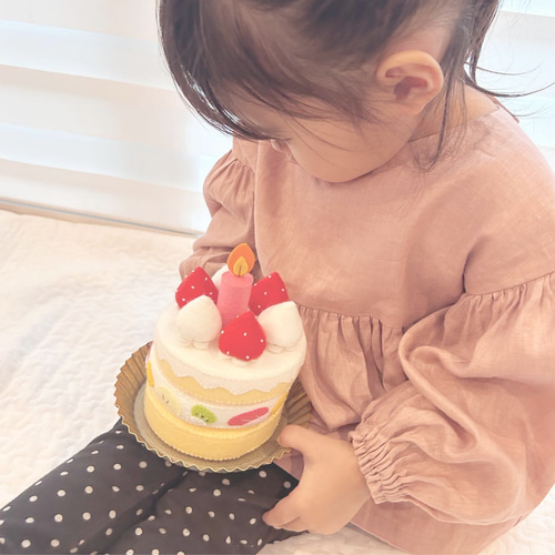 国産フェルト バースデーケーキ おもちゃ・人形 kotoka 通販 国産フェルト バースデーケーキ おもちゃ・人形 kotoka 通販