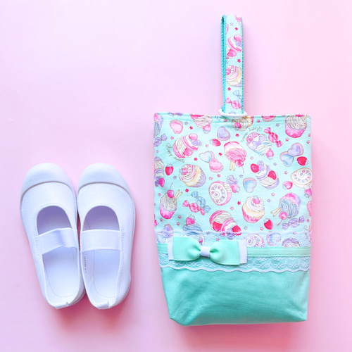 入園入学2026 上履き袋 上履き入れ 上靴袋 女の子 ゆめかわ かわいい
