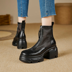 ★24春夏新作★本革 オリジナル商品　夏でも履けるブーツ サンダル レディース 22～26サイズ  C-902 7枚目の画像