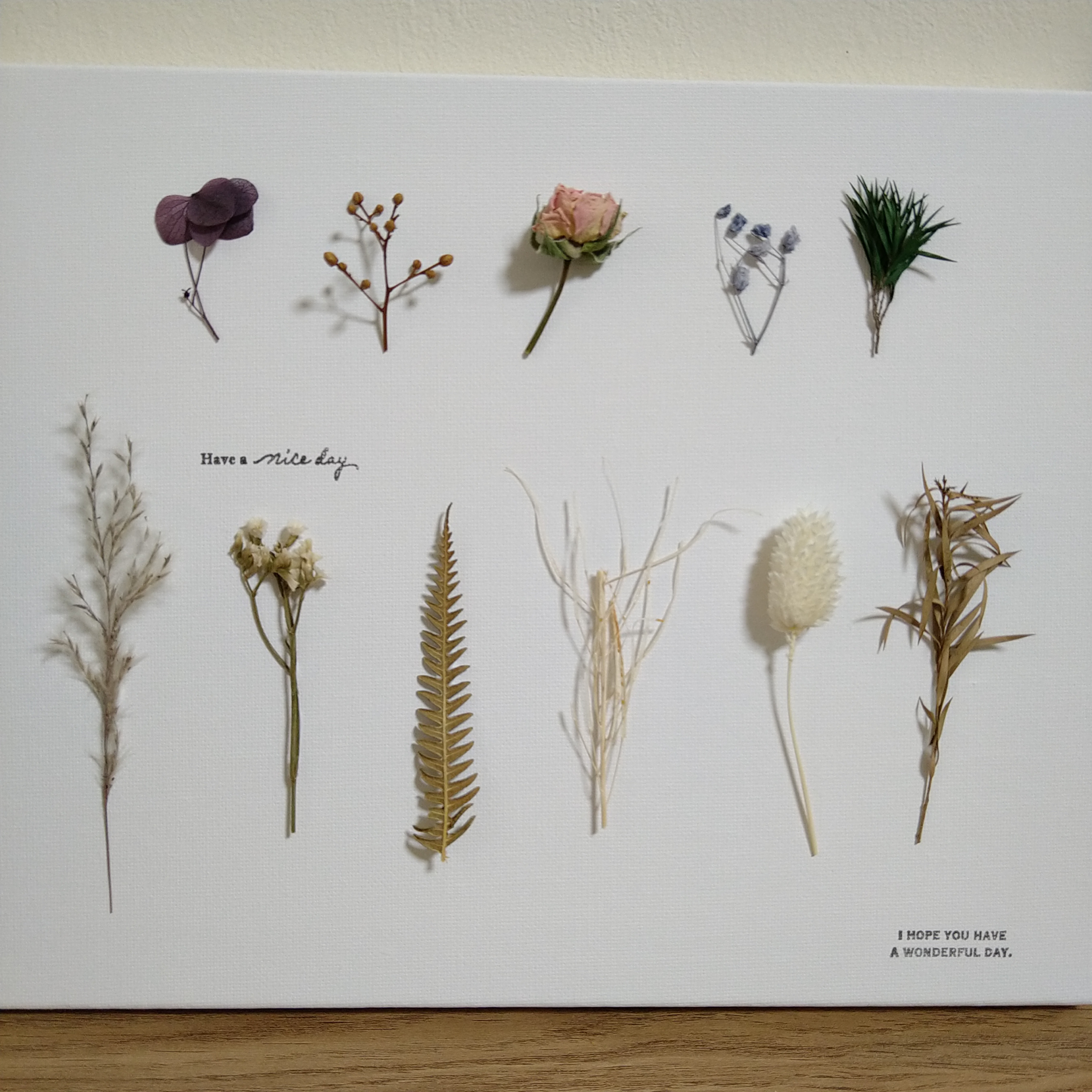Rouvre」薔薇と紫陽花のワイングラスのドライフラワー ガラス