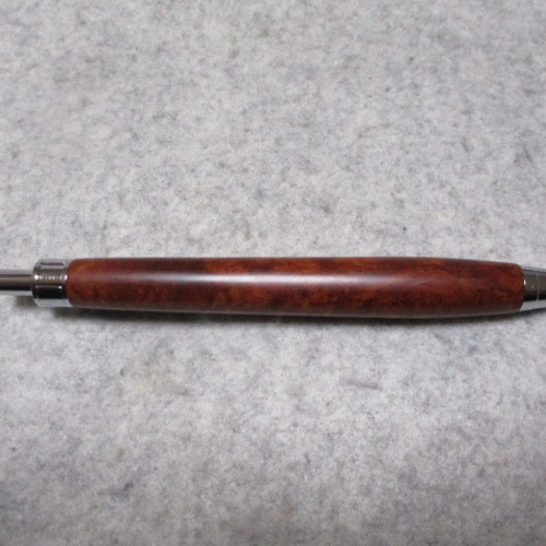 本花梨瘤 瘤杢 キヌカオイル仕上げ 木軸ボールペン(シャープペンシル