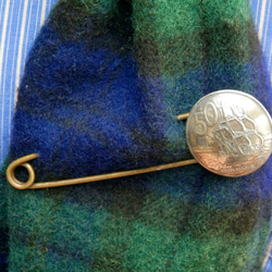 ＃B86  New Zealand Coin Brooch 7枚目の画像