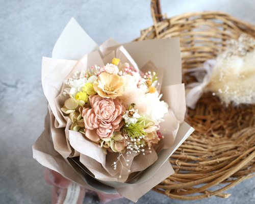 petitBouqueNo.12♡Happy♡花束 クリスマス 誕生日 記念日 結婚