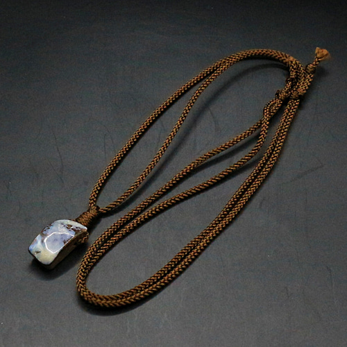 ボルダーオパール  穴あき タンブル ana_tumble188 ボルダーオパール 穴あき タンブル ana_tumble188 ネックレス