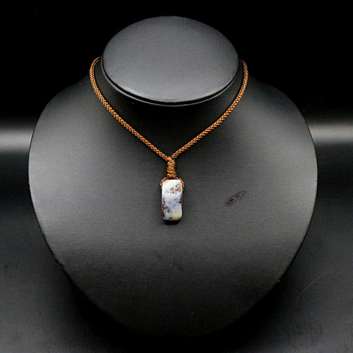 ボルダーオパール 穴あき タンブル ana_tumble188 ネックレス