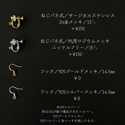 【3色選べるセミオーダー】カラフルミックスキューブ／ピアス／イヤリング 10枚目の画像