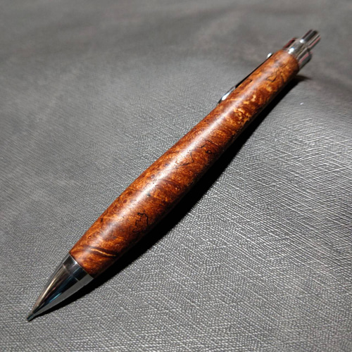 Woodpen craft メープルバール　スポルテッド　ボールペン スポルテッドメープルバール ウッドシャープペンシル【送料・ギフト