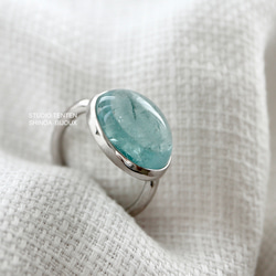 K10WG[人魚のaquamarine]ring 1枚目の画像