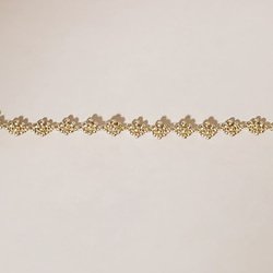 ダイヤモチーフのブレスレット(シルバー) 2枚目の画像