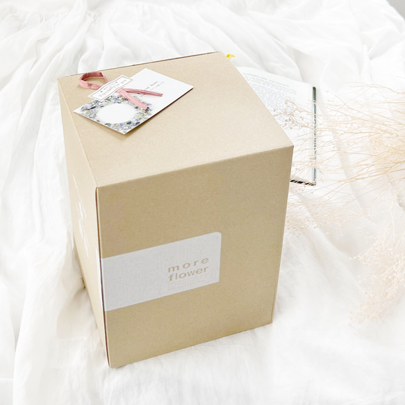 選べる5色　バスケットアレンジ　花　ギフト　プリザーブドフラワー　誕生日　結婚祝い　アレンジメント 11枚目の画像