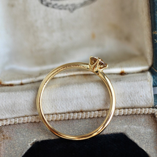 mei jewelry リング ブラウンダイヤ K18PG mei jewelry リング