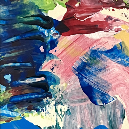 Spin Dance Points 〜018W【原画】 /#現代アート#アブストラクトアート