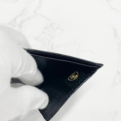 日本製　クロコダイル　マット仕上げ　超薄型　コンパクトウォレット　ミニ財布　エキゾチックレザー 10枚目の画像