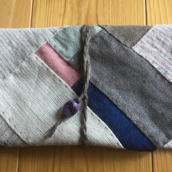 手織りヘンプ紐式財布P2-8 8枚目の画像