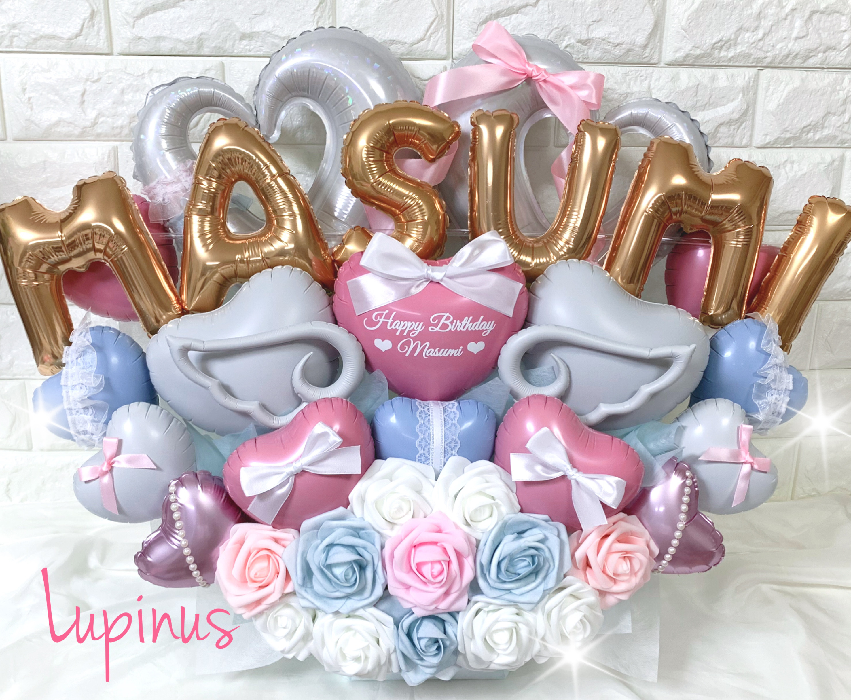 【推し活】バルーンアレンジ 6文字