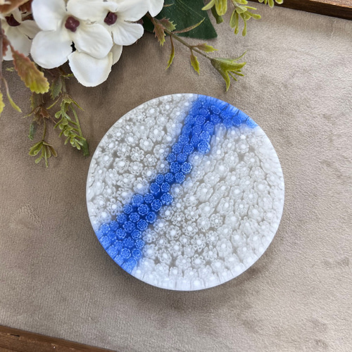 ベネチアンガラスミルフィオリ ミニプレート 102 ベネチアンガラス