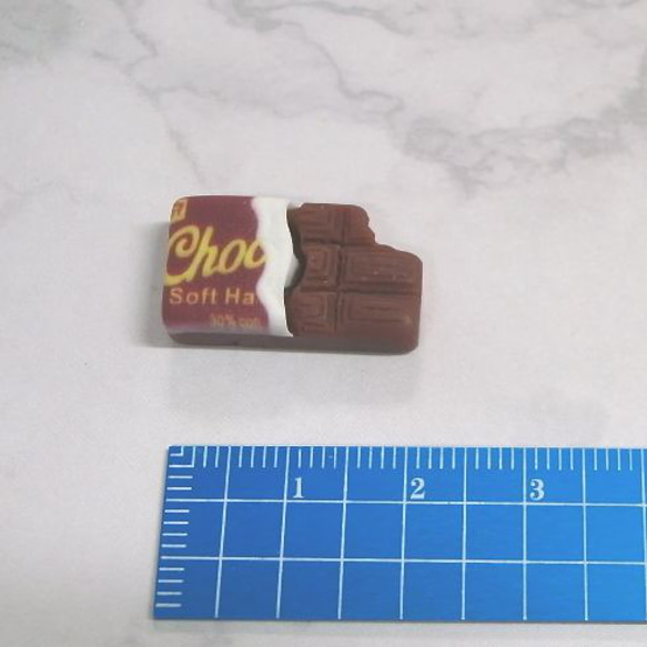 デコパーツ　チョコレート　板チョコ　ハンドメイド　アクセサリー　10個 1枚目の画像
