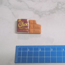 デコパーツ　チョコレート　板チョコ　ハンドメイド　アクセサリー　7個 1枚目の画像