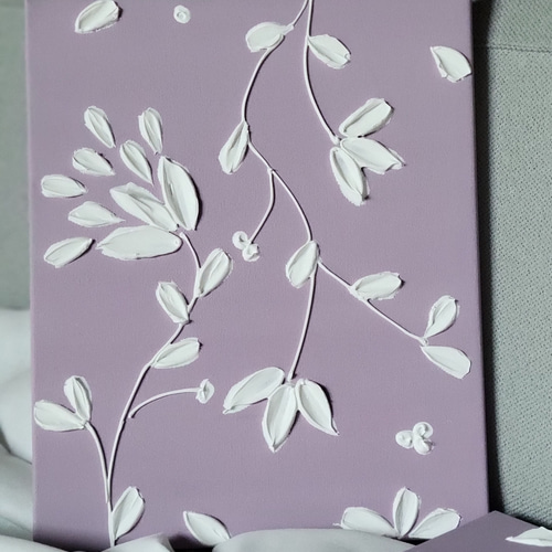 紫アート 紫フラワー 藤 テクスチャーアート フラワーアート 紫アート 紫フラワー 藤 テクスチャーアート フラワーアート