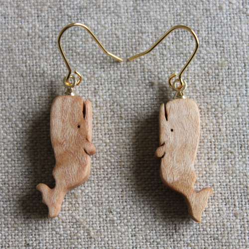 マッコウクジラピアス（イヤリング） ピアス（フープ） La