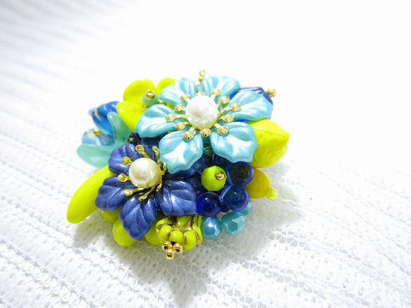 花束に込めて vol.23  / ブローチ　 2枚目の画像