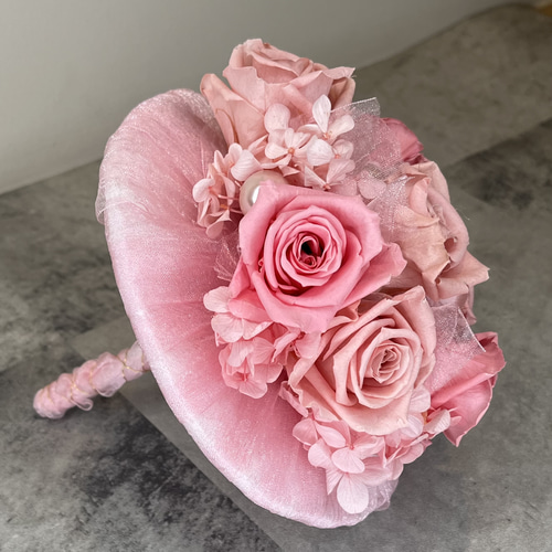 アウトレット価格】薔薇のブーケ プリザーブドフラワー 紫陽花