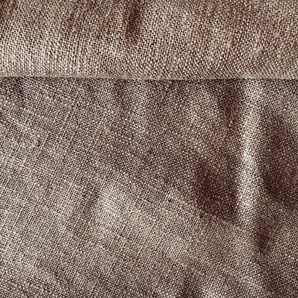 サウナハット かわいい おすすめ リネン 洗える  耐久性 くすみカラー チェック柄 おしゃれ （カラー／ヴィヒタ（緑） 9枚目の画像