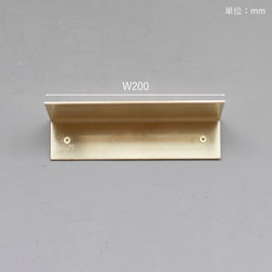 ＼送料無料／[P.L Brass Shelf] 真鍮プレートシェルフ ブラケット シェルフ 棚板 壁付け ‐113_b‐ 12枚目の画像