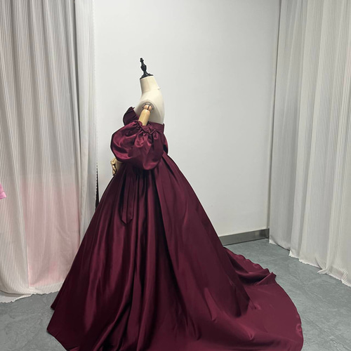 ヴィクトリアンヘッドドレス（ボルドー） ヴィクトリアンヘッドドレス