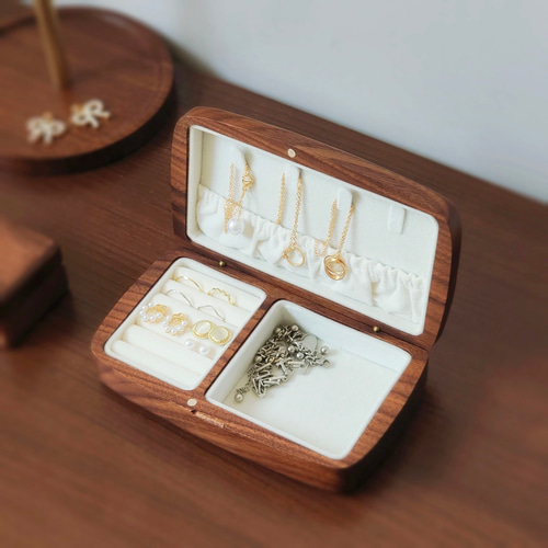 母の日プレゼントに】職人手作り 木製アクセサリーボックス 母の日プレゼントに】職人手作り 木製アクセサリーボックス