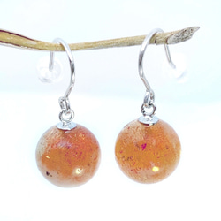 サンストーン ピアス（フック・チェーン） の人気通販｜Creema