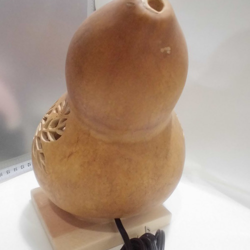 ひょうたんランプ　猫とお花 ひょうたんランプ 猫とお花
