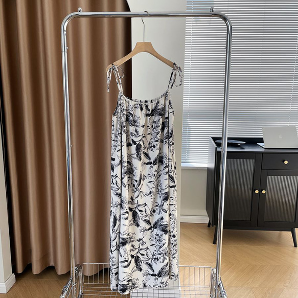 キャミソールスカート 女性用 2024 夏季 新作 カジュアル ファッション ワンピース WFD28 7枚目の画像