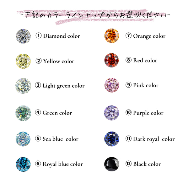 モアサナイト 4mm ピアス｜Dカラー VVS1 H&C｜一粒スタッド 10枚目の画像